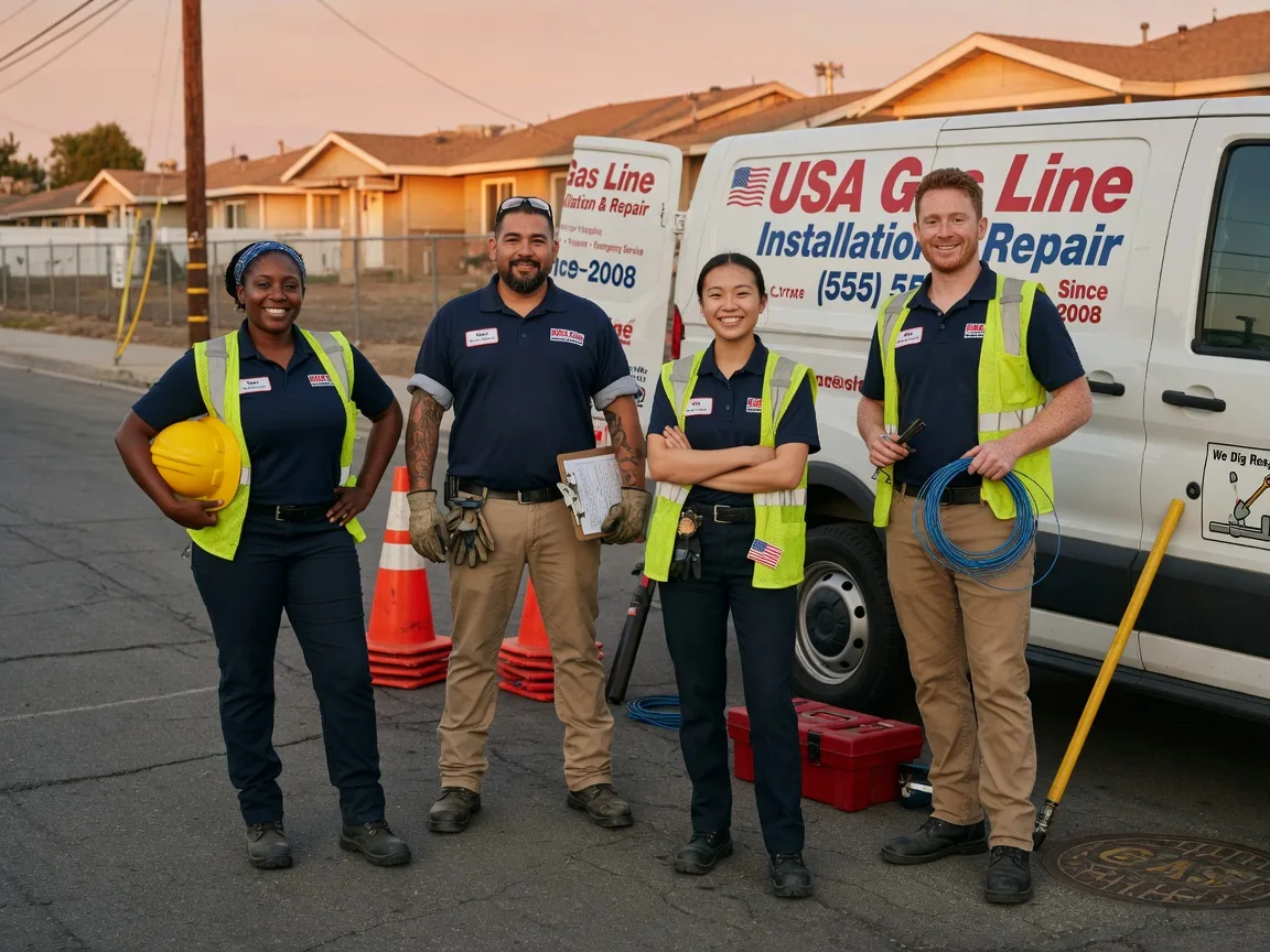 Gas Line Installation company in Kings Bay, GA
